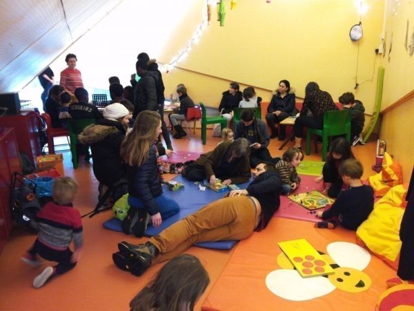 Jeux à la bibliothèque